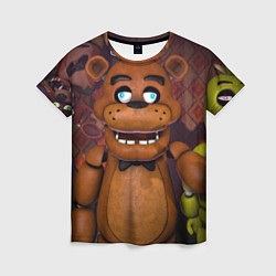 Женская футболка Five Nights аt Frеddys