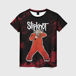 Женская футболка Slipknot music