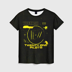 Футболка женская Twenty One Pilots Trench, цвет: 3D-принт