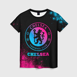 Женская футболка Chelsea - neon gradient