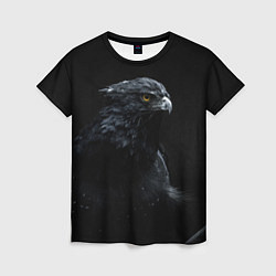 Женская футболка Тёмный орёл