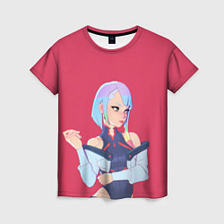 Женская футболка Lucy: Cyberpunk