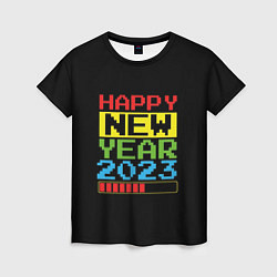 Женская футболка Новый год 2023 загрузка