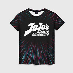 Женская футболка JoJo Bizarre Adventure infinity