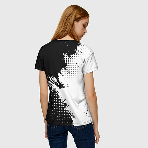 Женская футболка Атакующий титан - Эрен / 3D-принт – фото 4