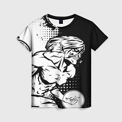 Женская футболка Атакующий титан - Эрен