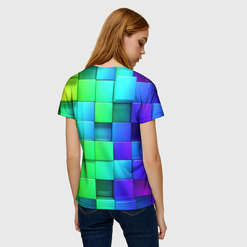 Женская футболка Minecraft - hero - video game / 3D-принт – фото 4