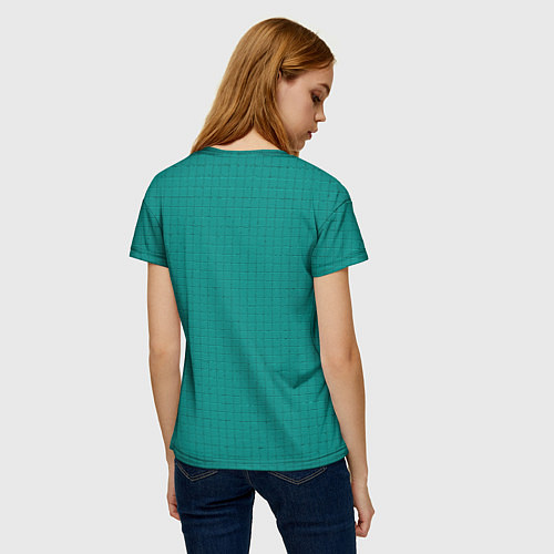 Женская футболка Нейросеть - киберпанк аниме / 3D-принт – фото 4