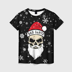 Женская футболка Christmas Bad Santa