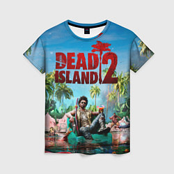 Женская футболка Dead island two