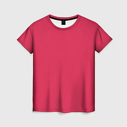 Женская футболка Viva magenta pantone textile cotton