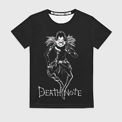 Футболка женская Рюк тетрадь смерти, цвет: 3D-принт