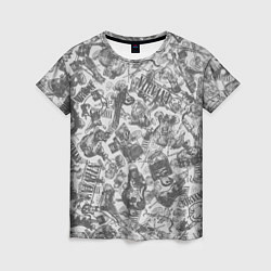 Футболка женская Nirvana style light, цвет: 3D-принт