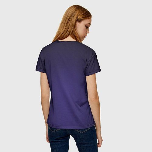 Женская футболка Уэнздей / 3D-принт – фото 4