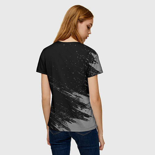 Женская футболка Таргетолог суббота воскресенье на темном фоне / 3D-принт – фото 4