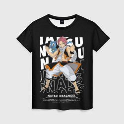 Женская футболка Нацу Драгнил Fairy Tail