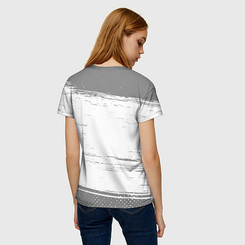 Женская футболка Кикбоксер и этим все сказано: на светлом / 3D-принт – фото 4
