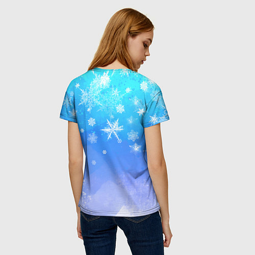 Женская футболка Кролики 2023 года / 3D-принт – фото 4