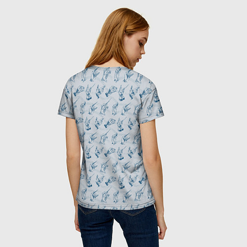 Женская футболка Дирижер оркестра / 3D-принт – фото 4
