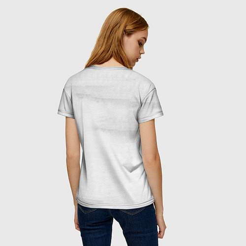 Женская футболка Уэнсдэй рисунок / 3D-принт – фото 4