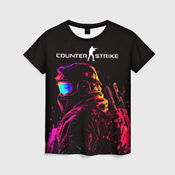 Женская футболка CS:GO, Art