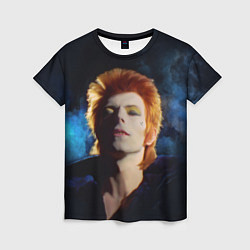 Футболка женская David Bowie - Jean Genie, цвет: 3D-принт