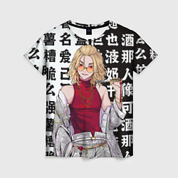 Женская футболка Майки на стиле - токийские мстители