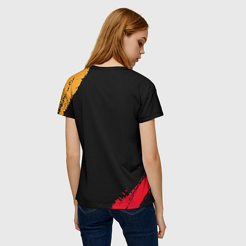 Женская футболка Вера бесценна, а для всего остального есть деньги / 3D-принт – фото 4