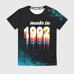 Футболка женская Made in 1992: liquid art, цвет: 3D-принт