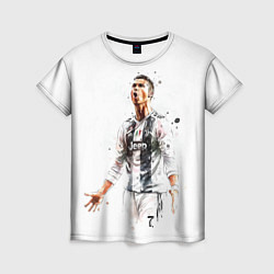 Женская футболка CR 7 Juventus
