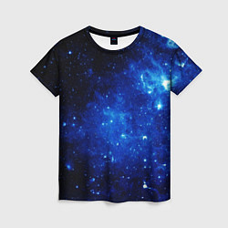 Женская футболка Сияние космоса