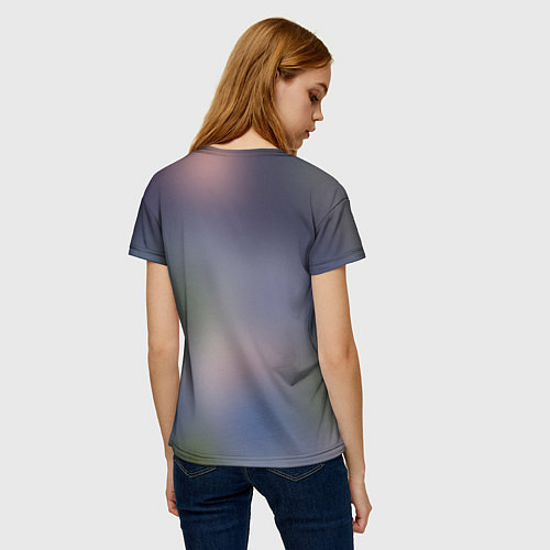 Женская футболка Ночная сказка / 3D-принт – фото 4