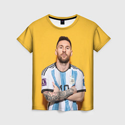 Женская футболка Lionel Messi 10