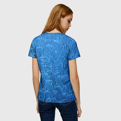 Женская футболка Абстрактный паттерн / 3D-принт – фото 4