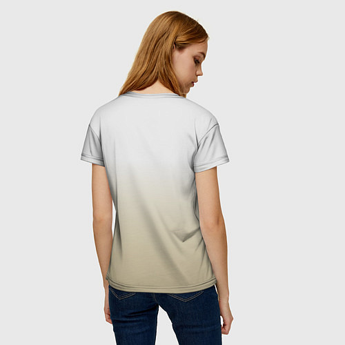 Женская футболка Сюмин и его тень / 3D-принт – фото 4