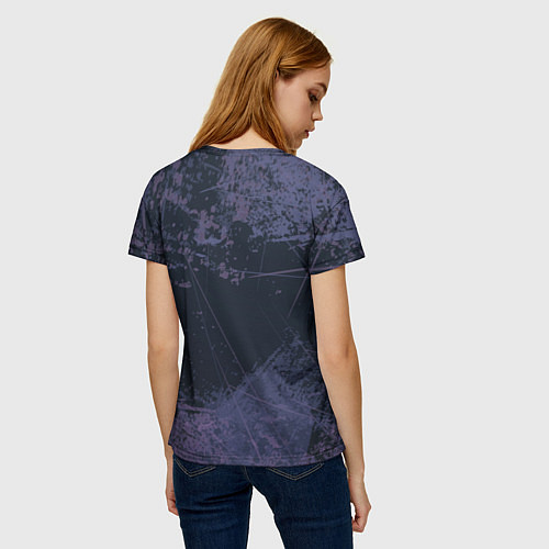 Женская футболка Хранитель кладбища / 3D-принт – фото 4