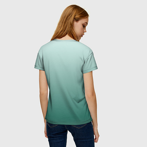 Женская футболка Большой салам / 3D-принт – фото 4