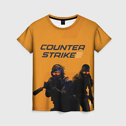 Футболка женская Counter Strike 2, цвет: 3D-принт