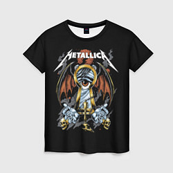 Женская футболка Металлика - Metallica