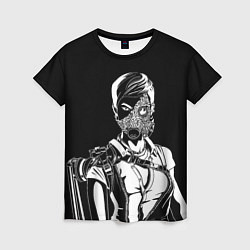 Женская футболка Dead by daylight - Торговка черепами
