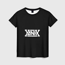 Женская футболка Yanix надпись