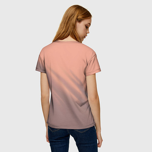 Женская футболка Аниме Кот с загрузкой / 3D-принт – фото 4