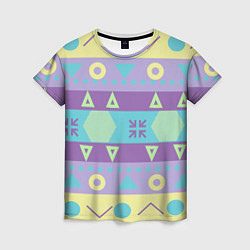 Женская футболка Орнамент геометрический