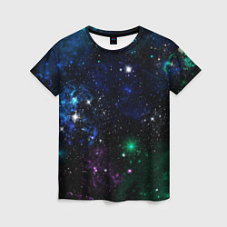 Женская футболка Космос Звёздное небо