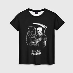 Женская футболка Only true friend