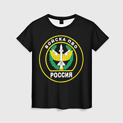 Женская футболка ПВО России