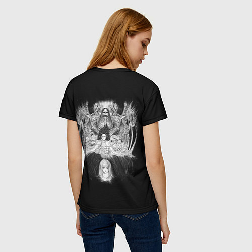 Женская футболка Эрен Йегер - Атака титанов / 3D-принт – фото 4