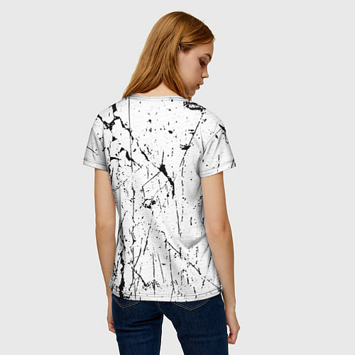 Женская футболка Самурай - древний воин / 3D-принт – фото 4