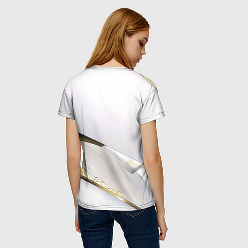 Женская футболка Девушка с пышными формами аниме / 3D-принт – фото 4