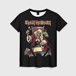 Женская футболка Iron Maiden - судья